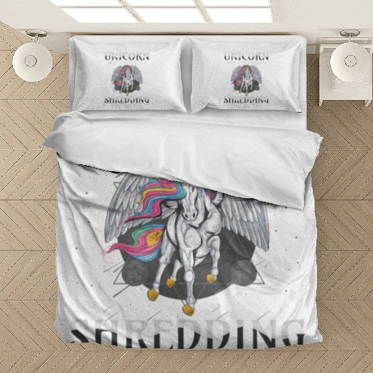 Goth Rock Satan Unicorn Festivals Death Metal Bedding Sets