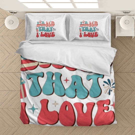 Land That I Love, Independence Day Bedding Sets