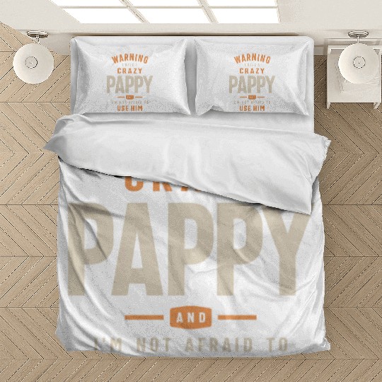 Crazy Pappy: Unleash the Fearless Force Bedding Sets