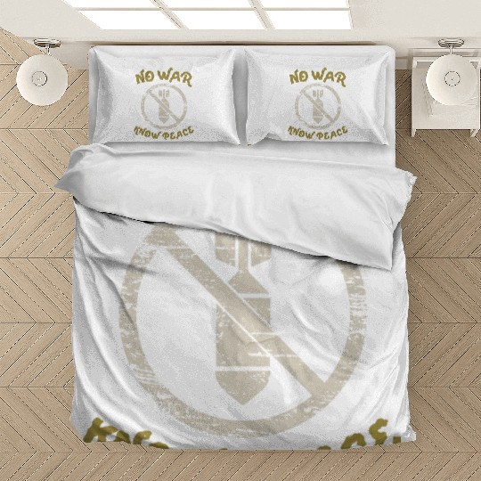 No War, Know Peace Bedding Sets