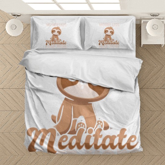 Sloth Lazy Sloth Yoga Bedding Sets