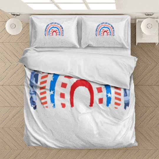 All American Dad Independence Day Party USA Father Bedding Sets