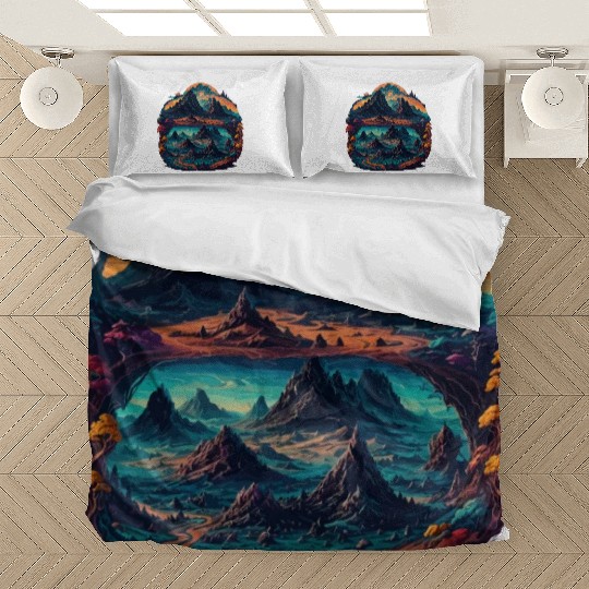 Psychedelic mystical illustration Bedding Sets