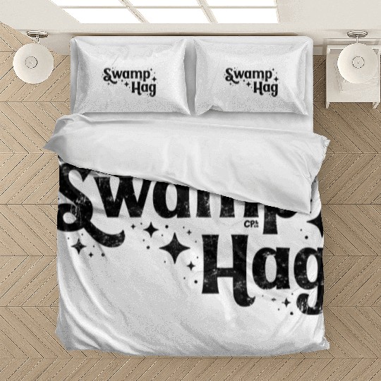 Swamp Hag Black Bedding Sets
