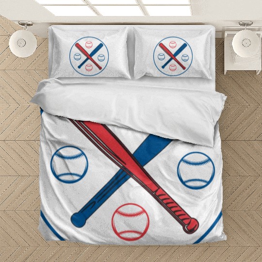 Baseball bat with ball design 2023 Bedding Sets