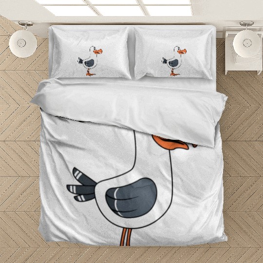 Mine Mine Mine Seagull Bird Beach Chicken Bedding Sets