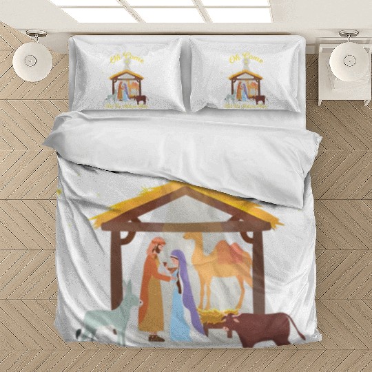 Let Us Adore Him - Advent Nativity Scene North Bedding Sets