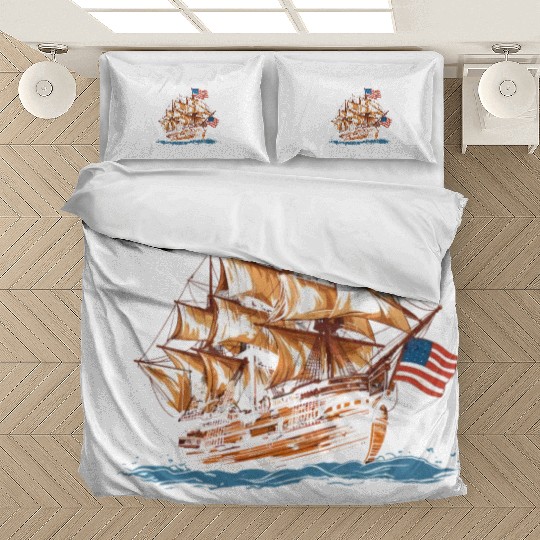 Christopher Columbus Italian American Columbus Day Bedding Sets
