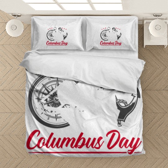 Christopher Columbus Italian American Columbus Day Bedding Sets