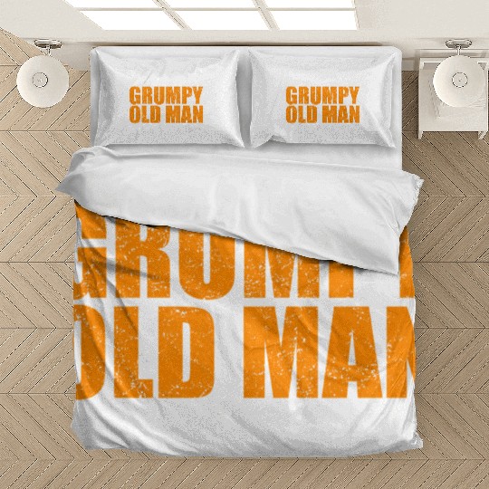 This Is W A Grumpy Old Looks Like Age Sarcasm Bedding Sets