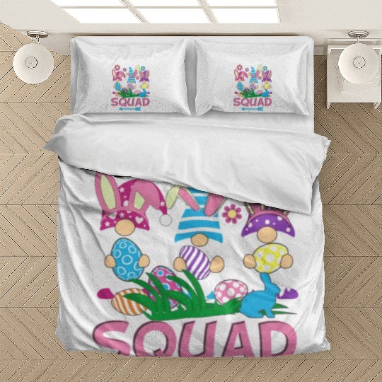 Egg Hunt Squad green Bedding Sets