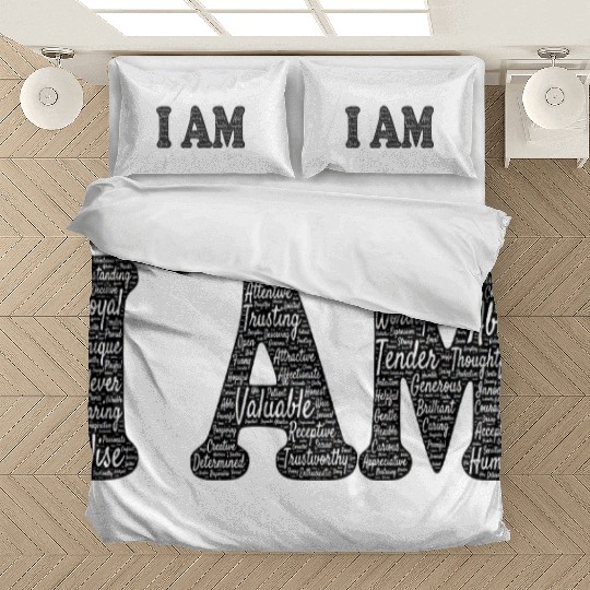 Affirmation Art - I Am Bedding Sets