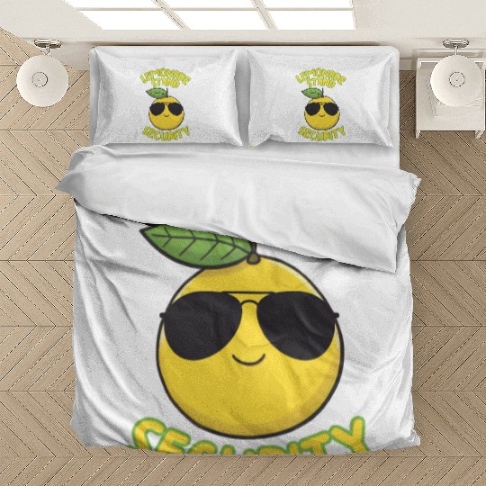 Lemonade Stand Security Cute Lemon Summer Bedding Sets