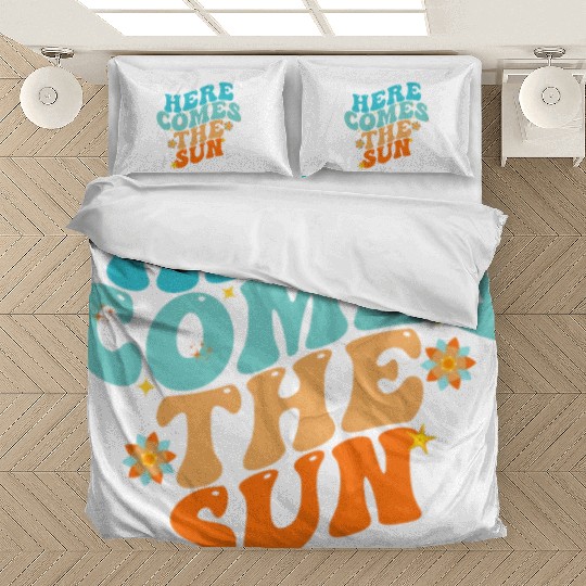 Here Comes The Sun Funny Bedding Sets