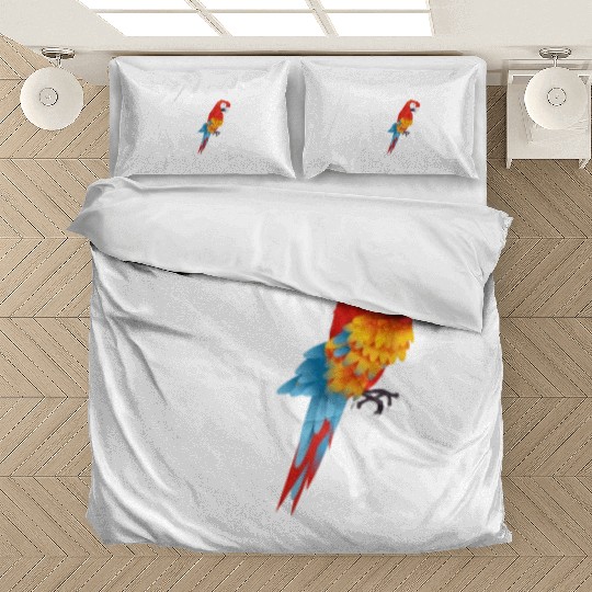 Macaw Heart Beat Parrot lover Macaws Parrots Bedding Sets