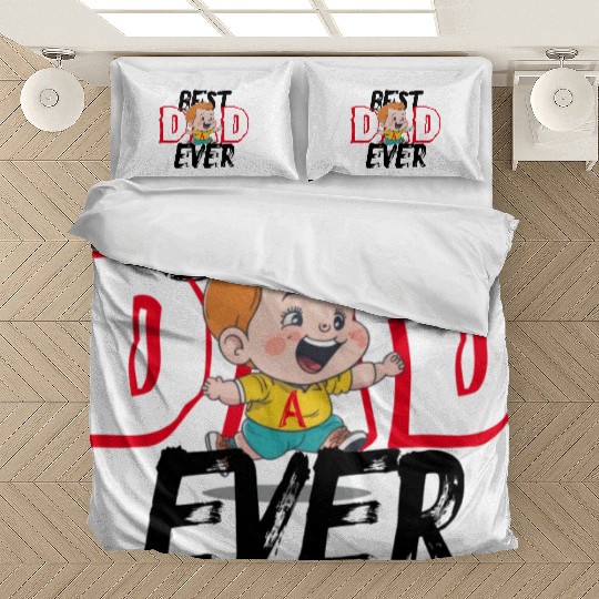 Best dad ever Bedding Sets