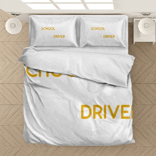 The Students Are My Why School Bus Driver Bedding Sets