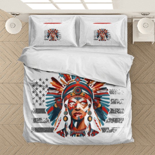 Aboriginal Indians Indigenous Native American Day Bedding Sets