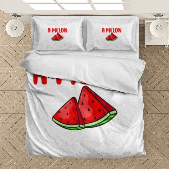 One In A Melon Uncle Watermelon Family Bedding Sets