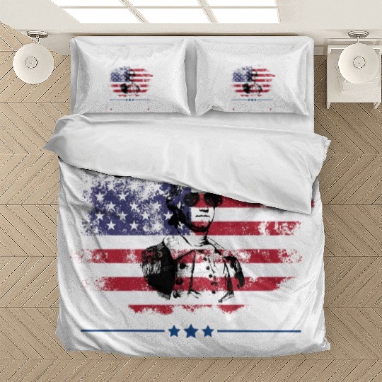 4th Of July Suck It England George Washington 1776 Bedding Sets