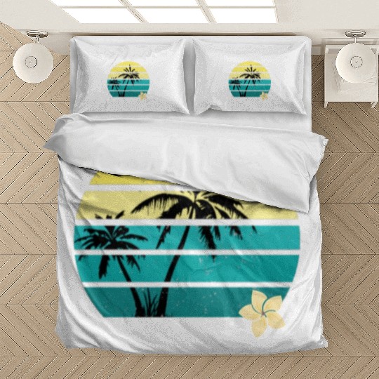 Here comes the sun Summer vacation Bedding Sets