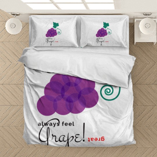 Feel Grape X Great Bedding Sets