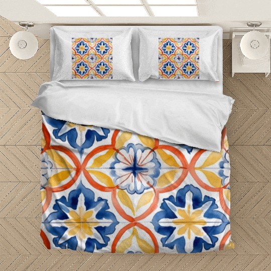 Detailed Summer Ceramic Collection 001 Bedding Sets