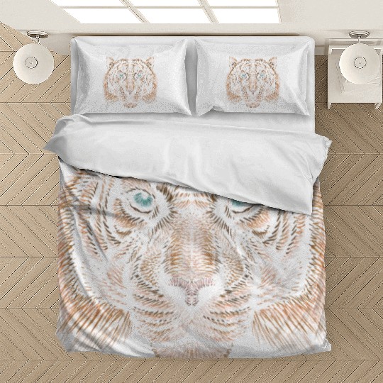 The head drawing tiger Bedding Sets