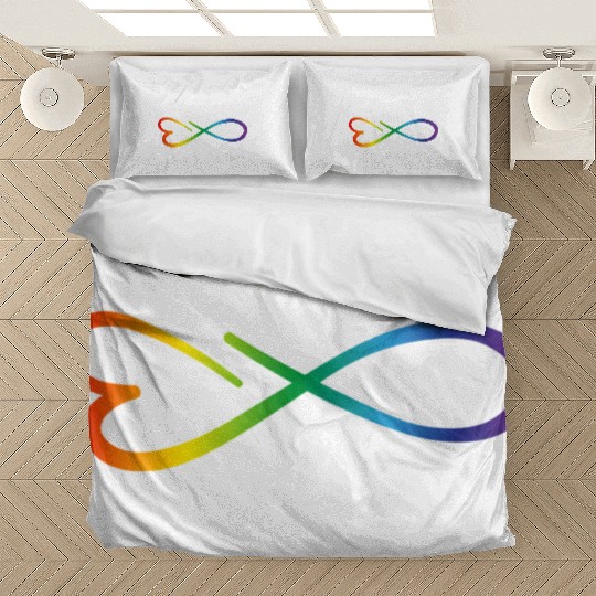 Accept Understand Love Neurodiversity Infinity Aut Bedding Sets
