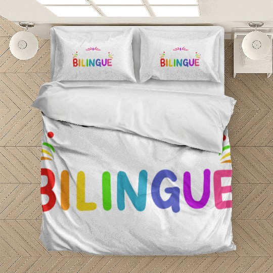 Spanish Teacher quote Bedding Sets