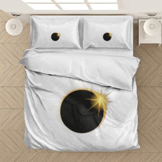 Solar Eclipse 2024 Kentucky Oklahoma Michigan City Bedding Sets