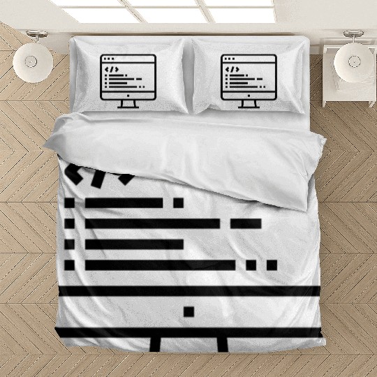 DESKTOP COMPUTER WITH ALGORITHM Bedding Sets