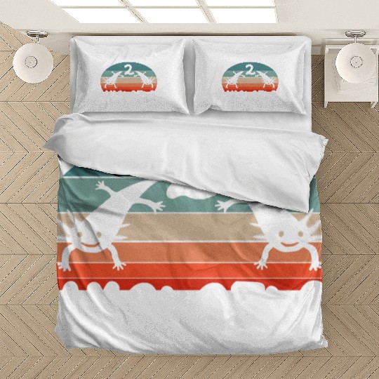 Normal Axolotl People Love Kids Design Animal Bedding Sets