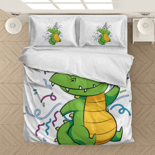 Alligator Party Reptile Animal Crocodile Bedding Sets