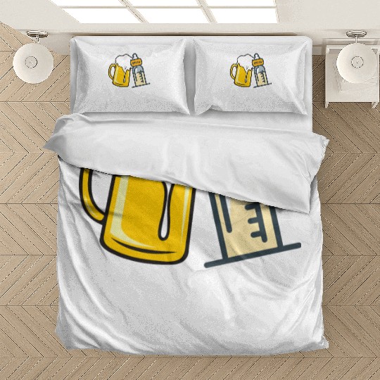Drinking Buddies Dad Son Desgin Bedding Sets