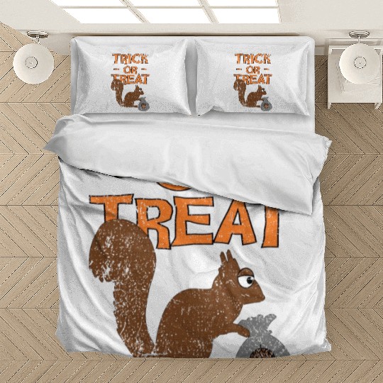 Trick Or Treat Squirrel Bedding Sets