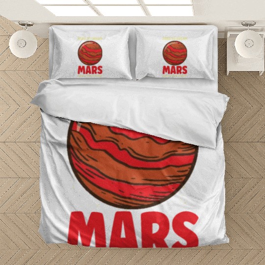Mars Explore Astronaut Astronomy Solar System Bedding Sets
