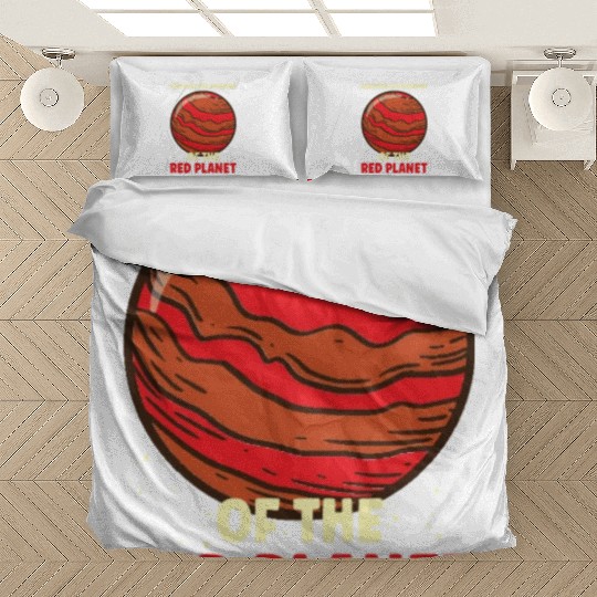 Mars Explore Astronaut Astronomy Solar System Bedding Sets