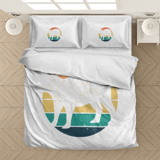 Retro Respect The Capybara Capybara Lover Meme Bedding Sets