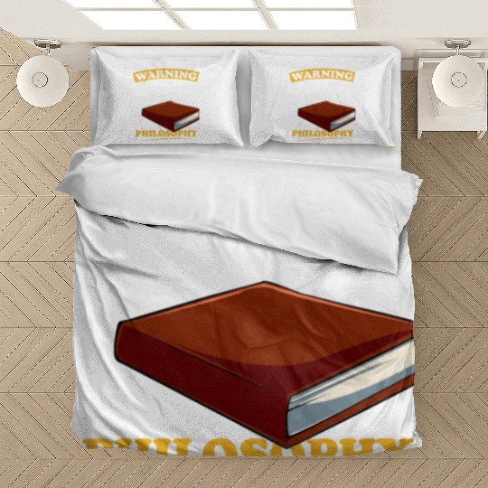 Warning I Might Start Talking About Philosophy Bedding Sets