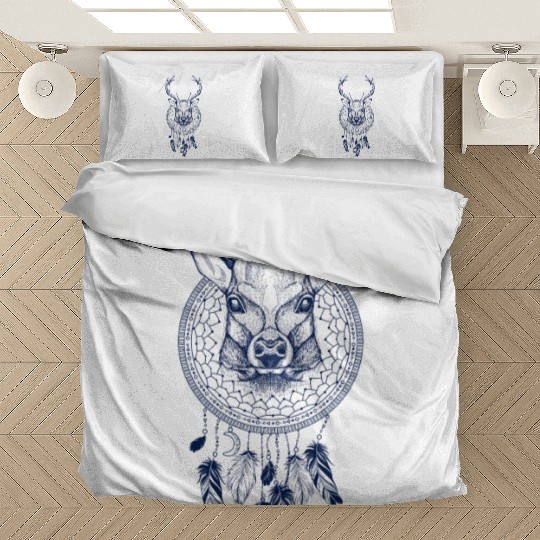 deer and dream catcher Bedding Sets