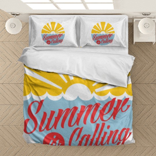 Summer's Call: Embrace the Sun Bedding Sets