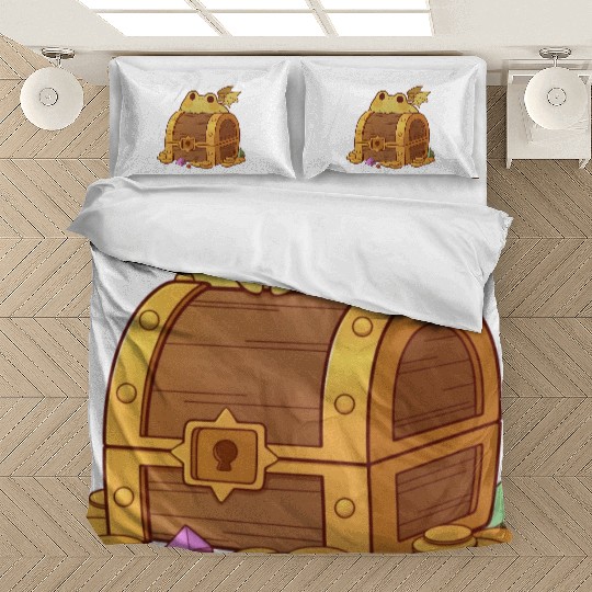 Green Dragon Frog Bedding Sets