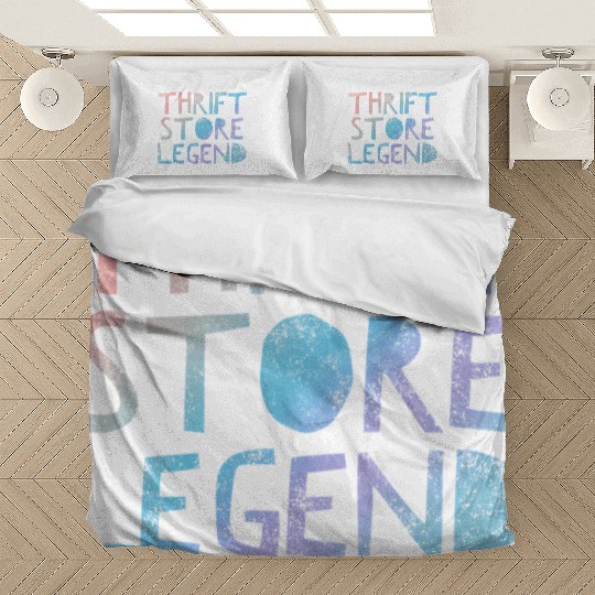 Thrift Store Legend Thrifty Shopper Quote Humor Bedding Sets