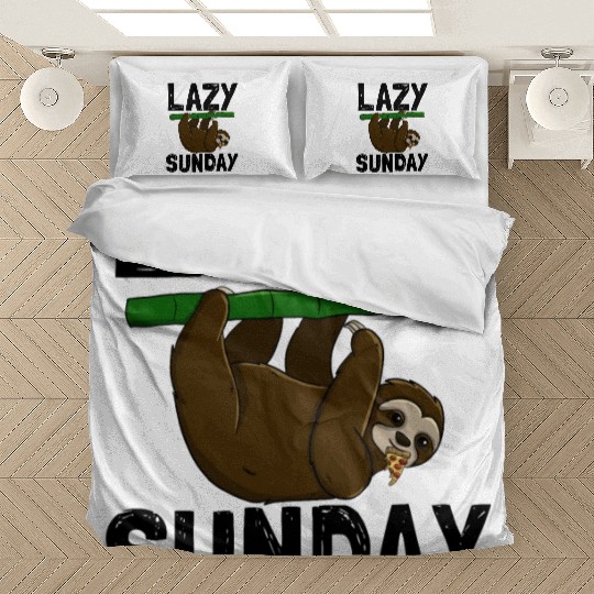 Lazy Sunday Sloth Bedding Sets