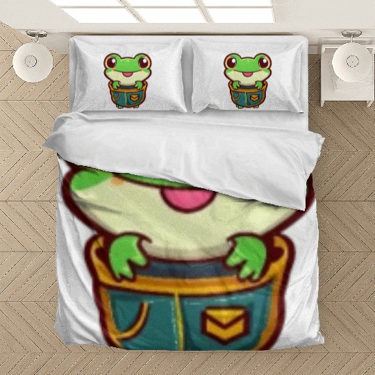 Frog in the bag Bedding Sets