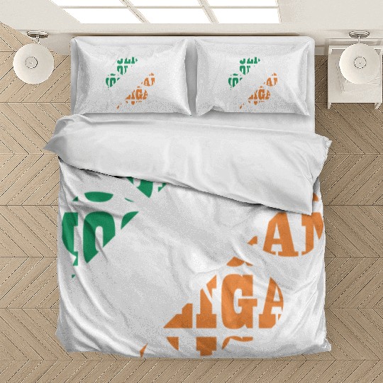 Hooligan Irish Flag Clover Leaf Bedding Sets