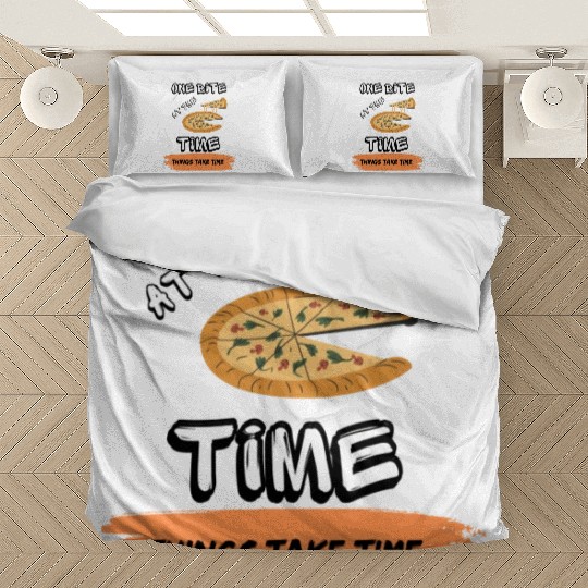 One bite at the time. Bedding Sets