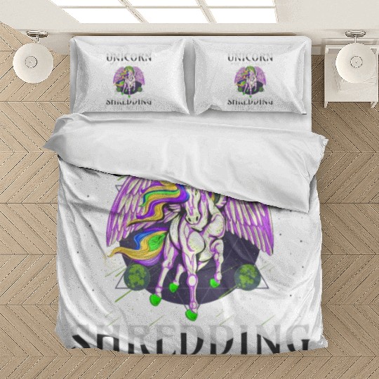 Goth Rock Satan Unicorn Festivals Death Metal Bedding Sets