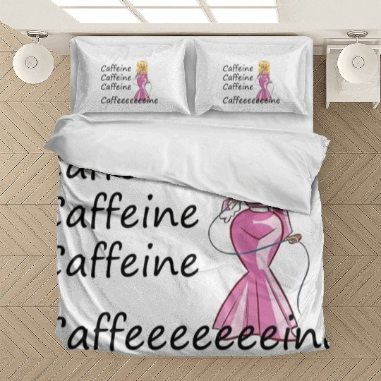 Dolly Parton fan; coffee drinker; caffeine Bedding Sets